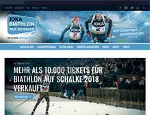 Tablet Screenshot of biathlon-aufschalke.de